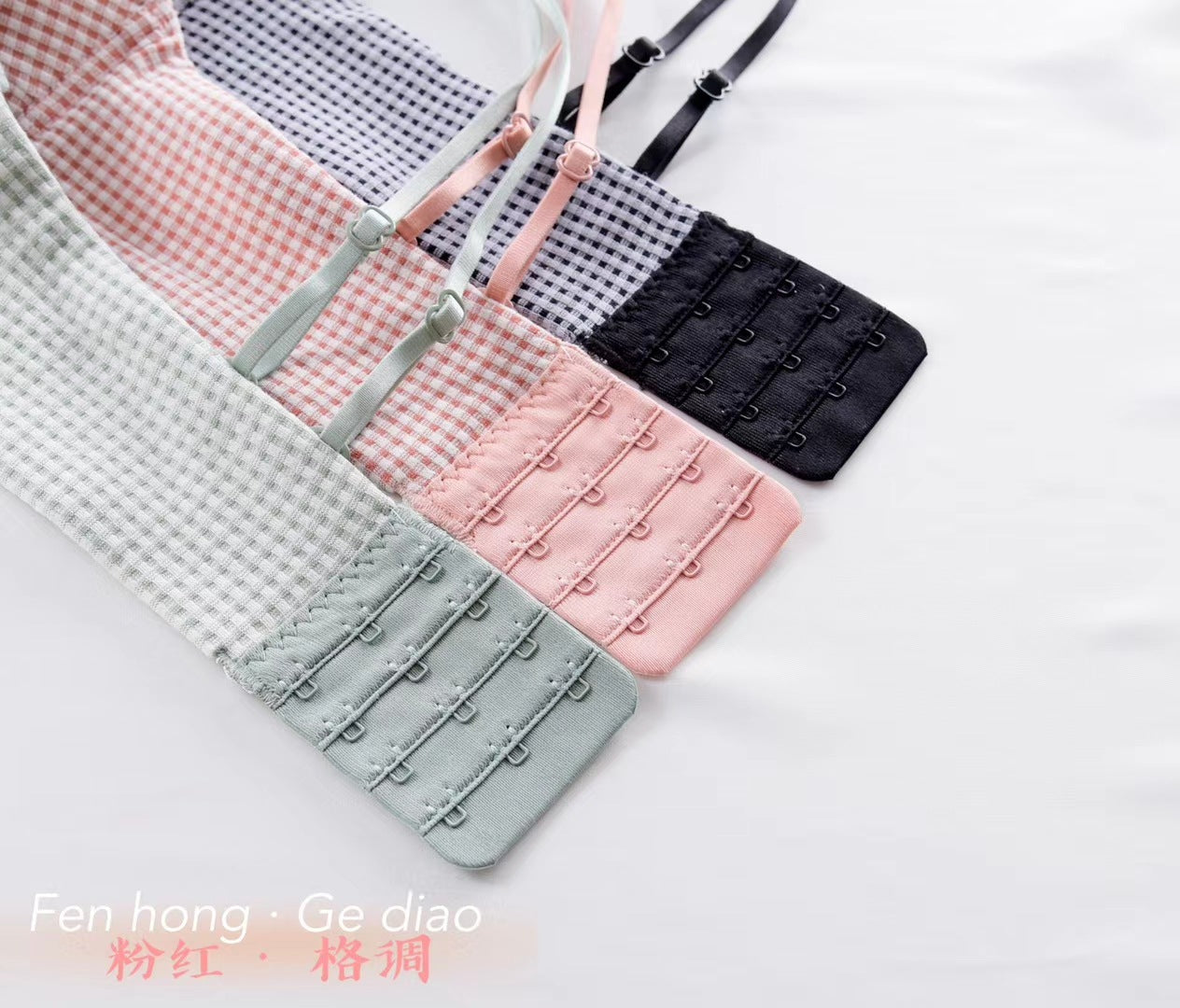 Dotted Bow Style Medium Padded Double Stripped Bra