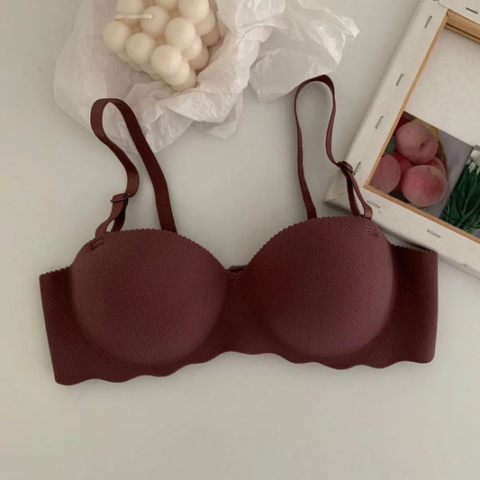 Hand Shape Breathable Half Cup Padded Bra