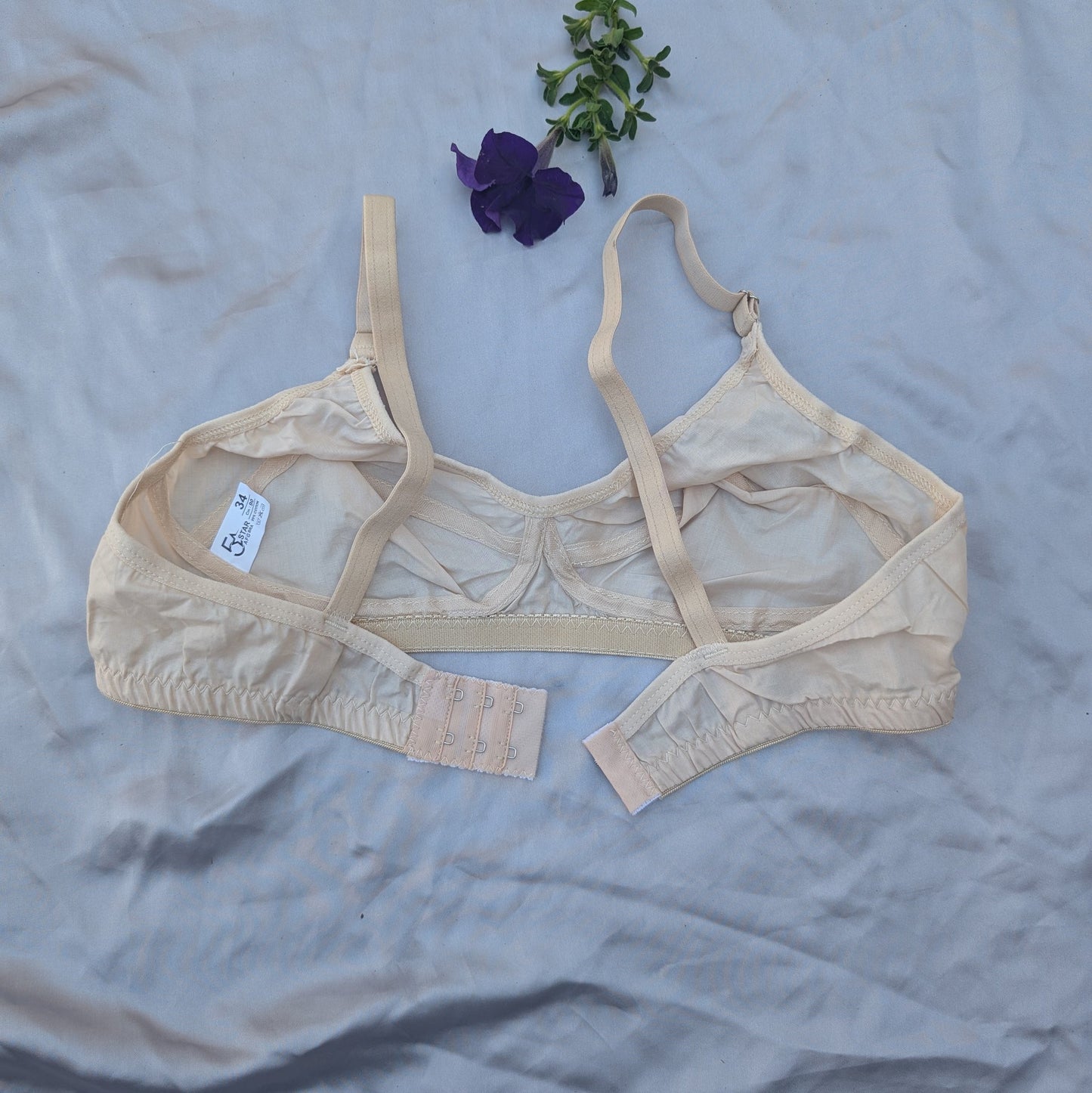 Simple Basic Color Lawn Bra's