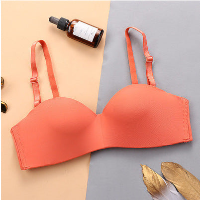 Smooth Half Cup Non Wired Pushup Bra