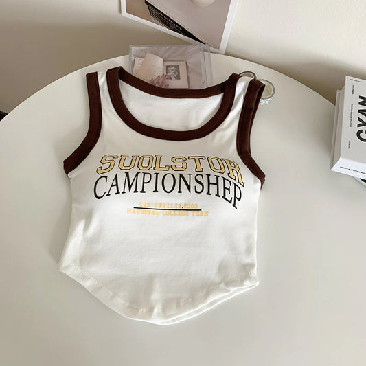 SOULSTAR Written Light Padded Vest/Camisole