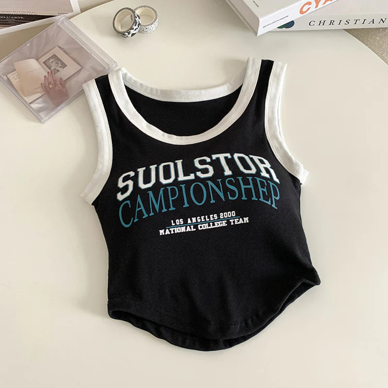 SOULSTAR Written Light Padded Vest/Camisole