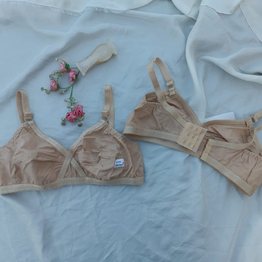 Simple Basic Cotton Bra