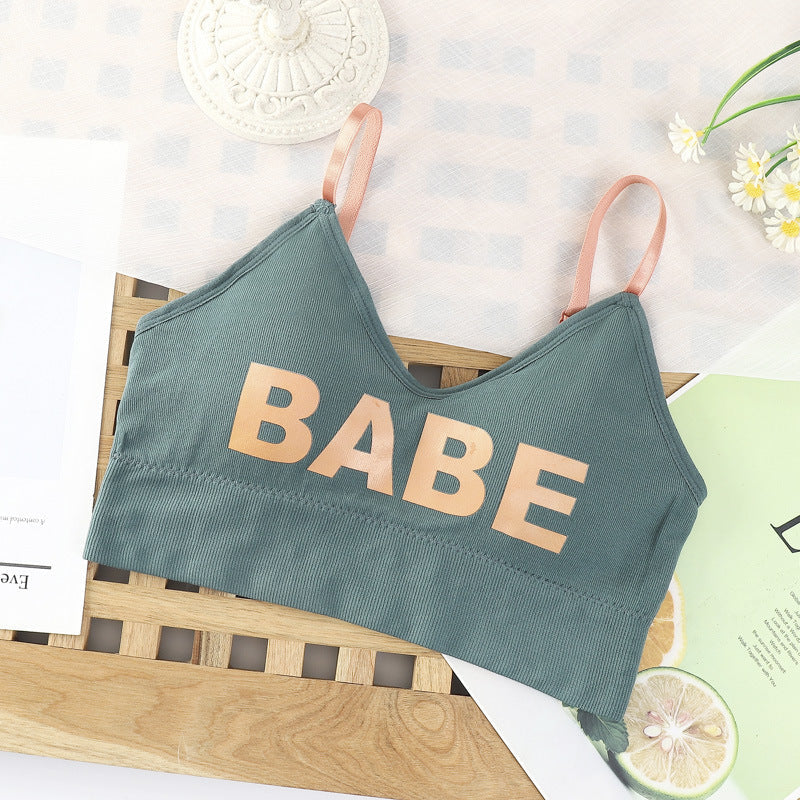 Babe Written Adjustable Anti Sweat Bra