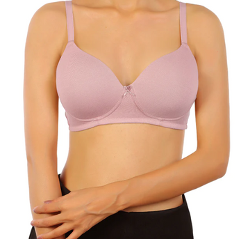 LIGHTLY LINNED WIRE-FREE MINIMIZER BRA