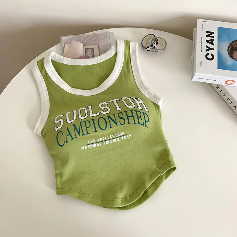 SOULSTAR Written Light Padded Vest/Camisole