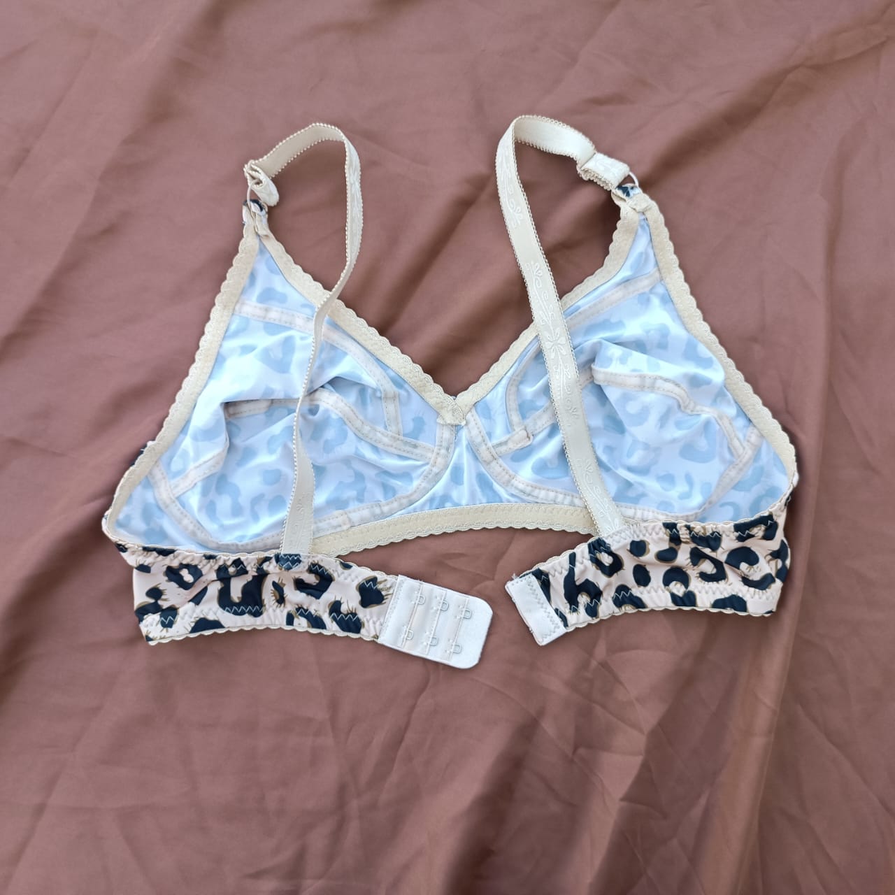 Very Soft Basic Printed Non Padded Bra