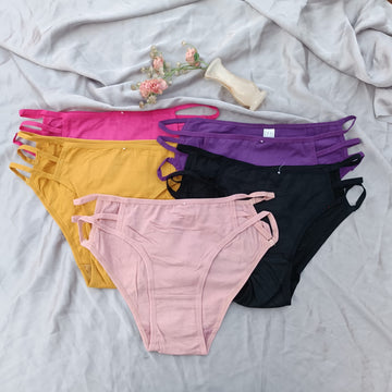 Three Strips Fancy Thongs Type Underwear