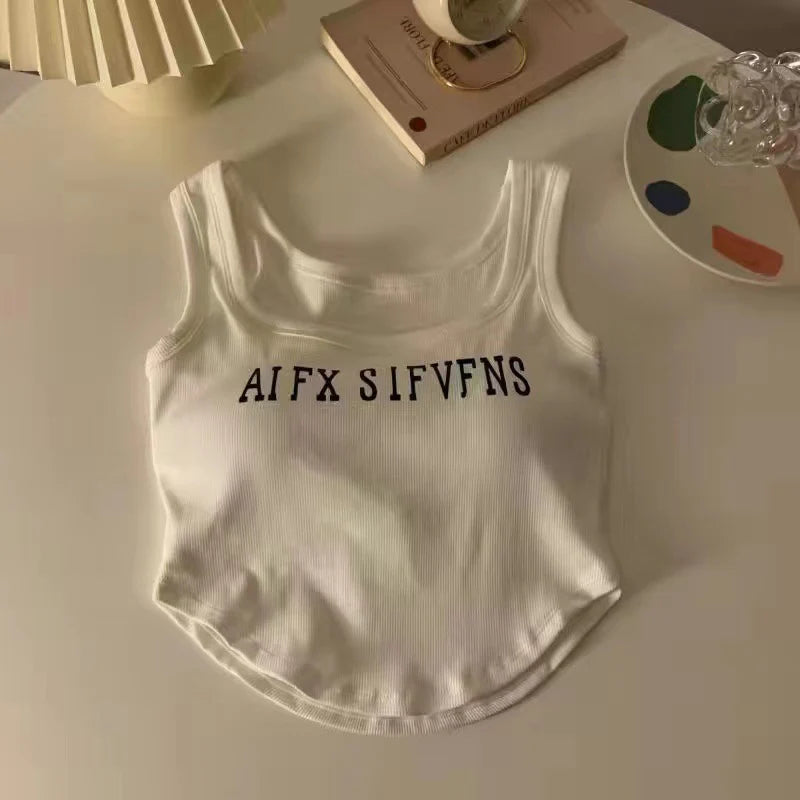 AIFX Written Light Padded Vest/ Camisole
