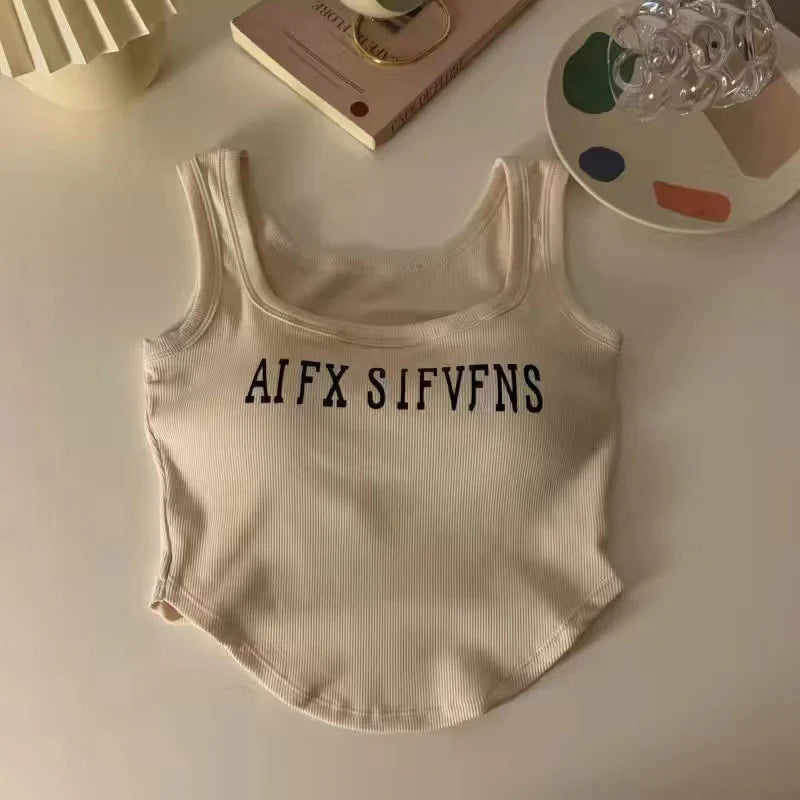 AIFX Written Light Padded Vest/ Camisole