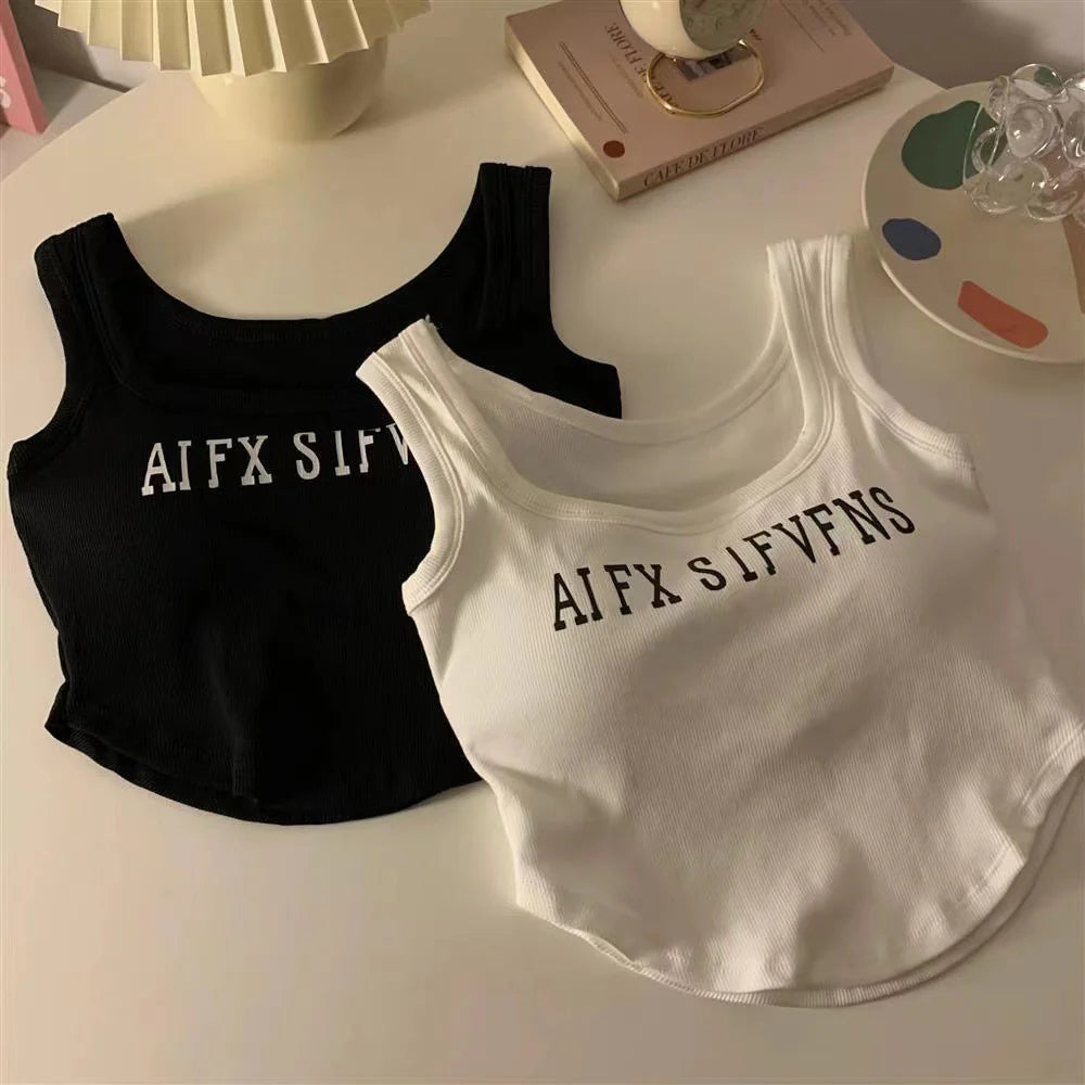 AIFX Written Light Padded Vest/ Camisole