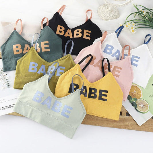 Babe Written Adjustable Anti Sweat Bra