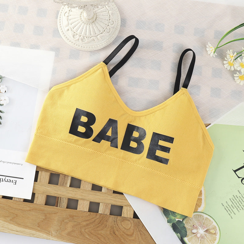 Babe Written Adjustable Anti Sweat Bra