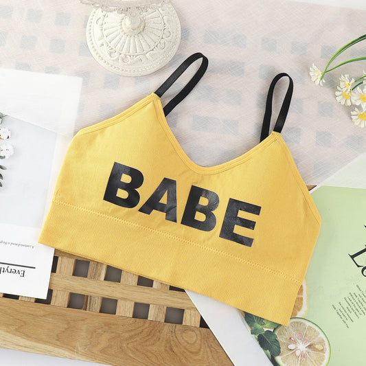 Babe Written Adjustable Anti Sweat Bra