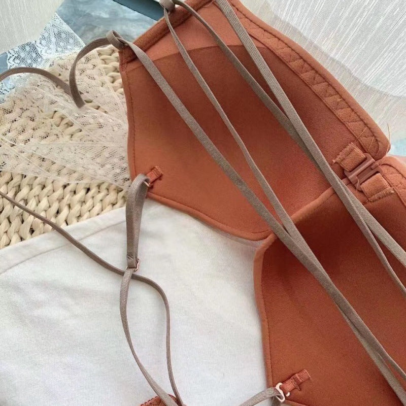 Front Open Very Soft & Smooth Strings Bra ( Only Bra )