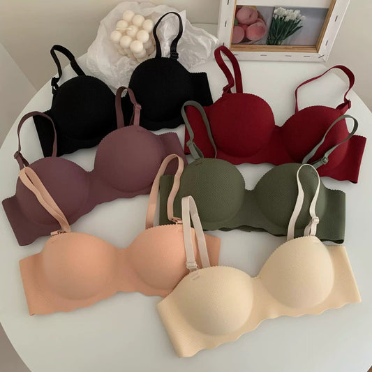Hand Shape Breathable Half Cup Padded Bra